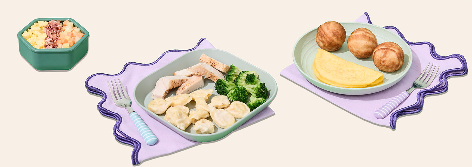 Flatlay of Nurture Life Meals