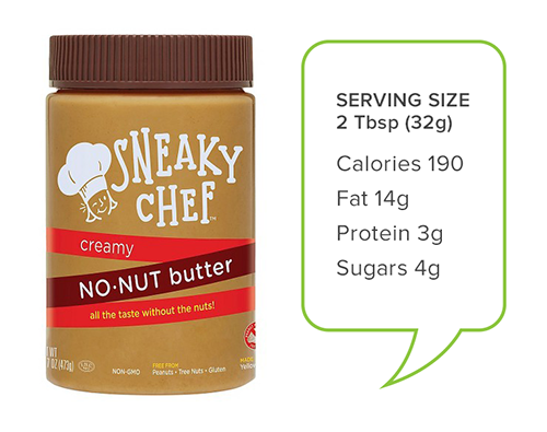 Sneaky Chef no-nut butter | peanut butter alternatives