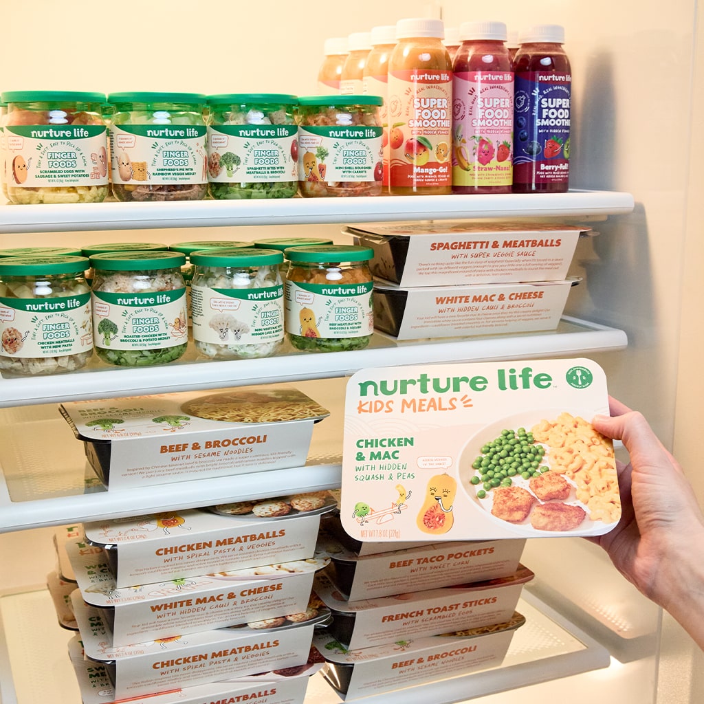Nurture Life food in fridge