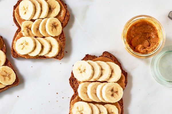 snacks for toddlers | peanut butter toast | Nurture Life
