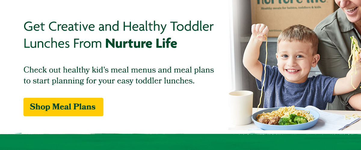 get healthy toddler lunches from Nurture Life
